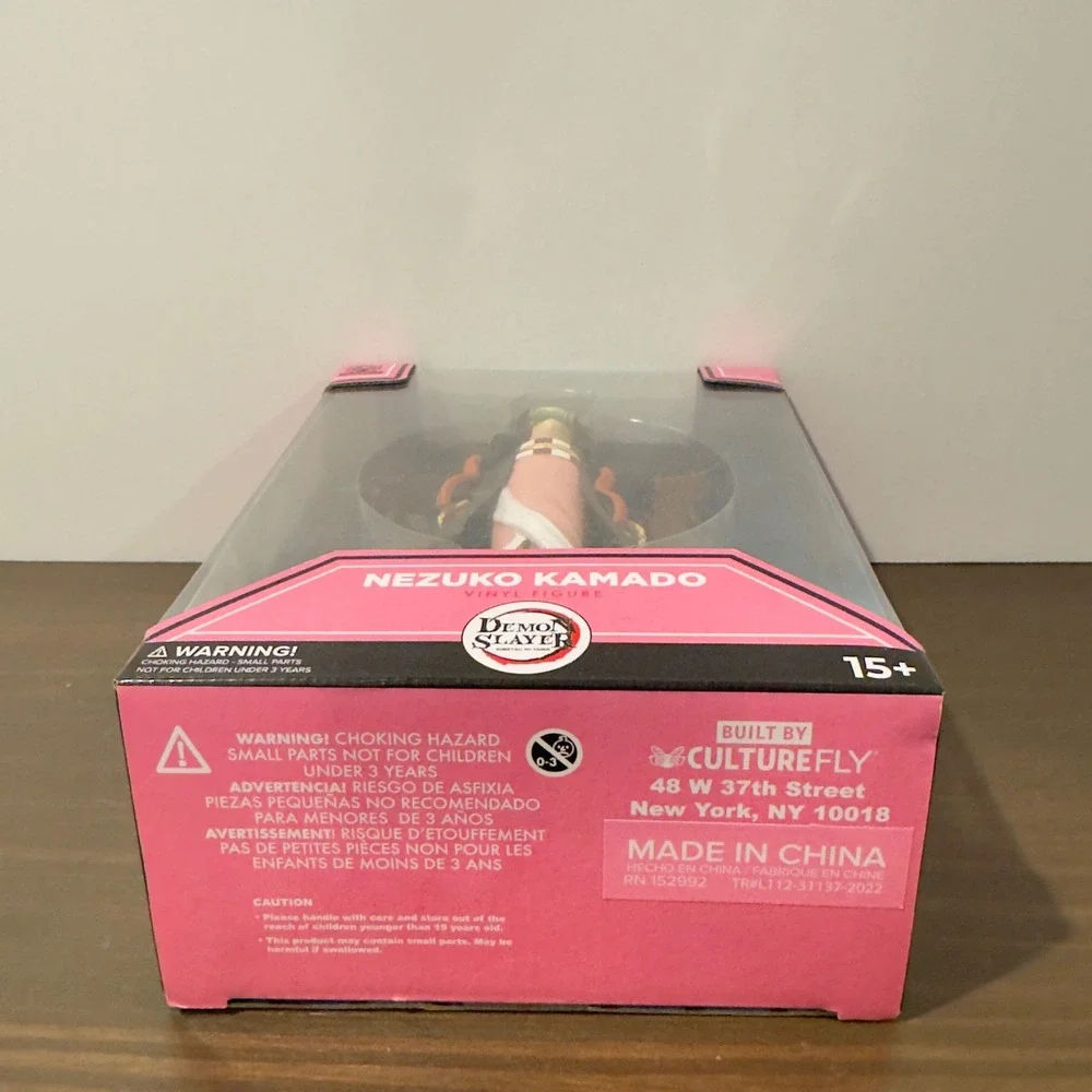 CultureFly Demon Slayer Nezuko Kamado Vinyl Figure Boxed 2022 Anime Collectible